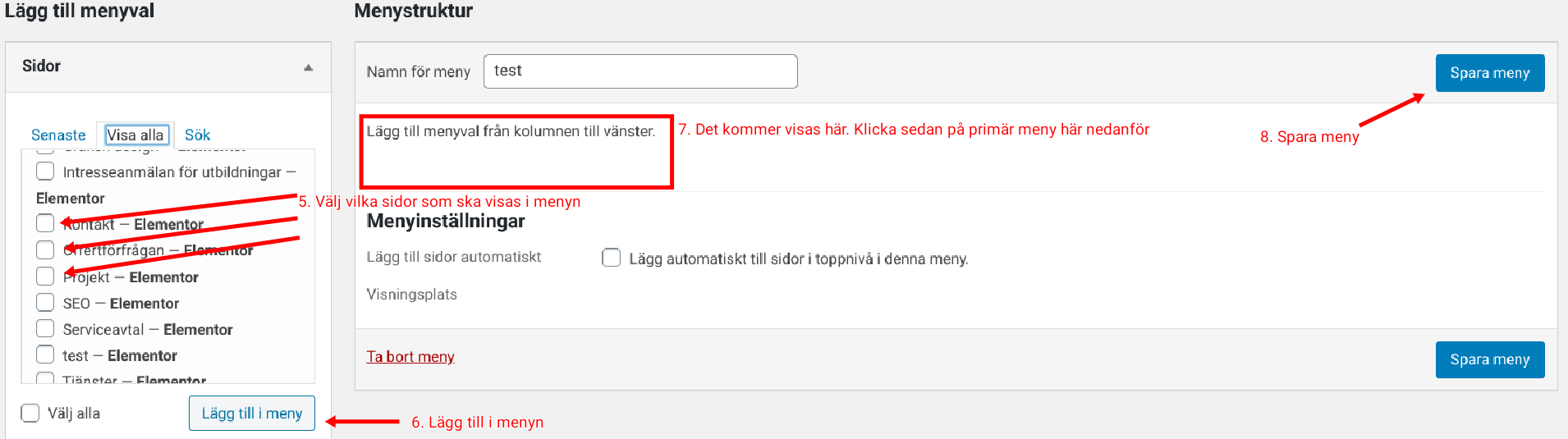 Elementor tutorial för nybörjare - Fullständig guide 35 Andrad.611