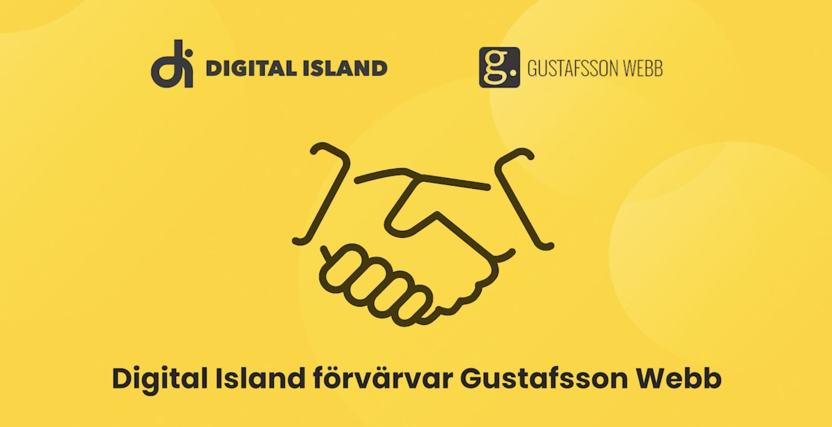 Digital Island förvärvar Gustafsson Webbs verksamhet