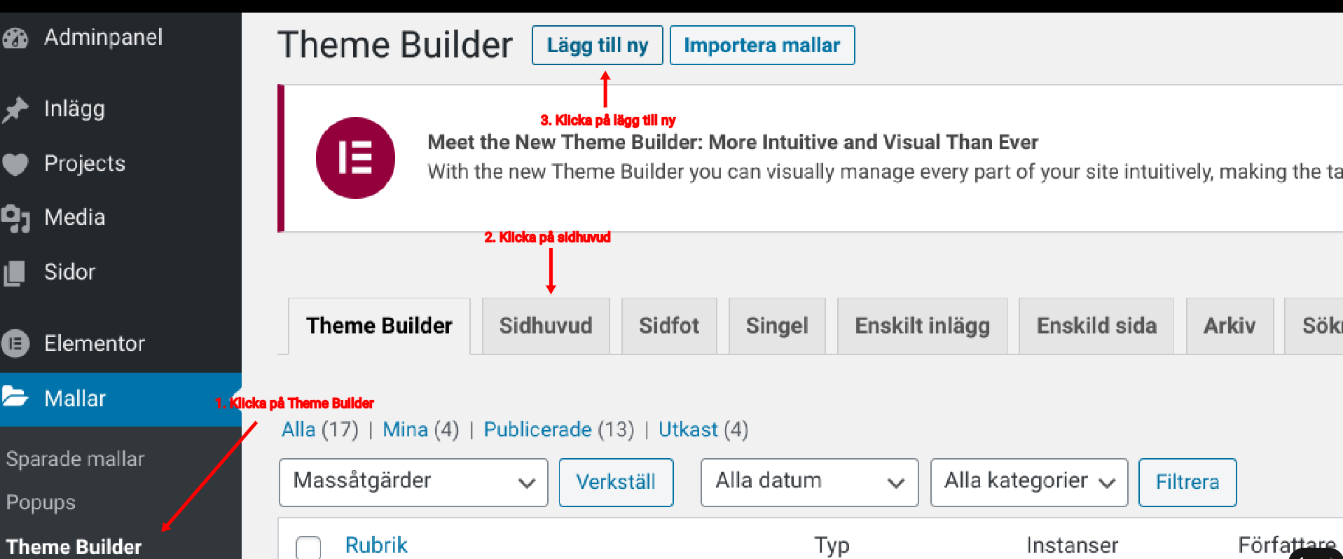 Elementor tutorial för nybörjare - Fullständig guide 44 Uppdaterad9