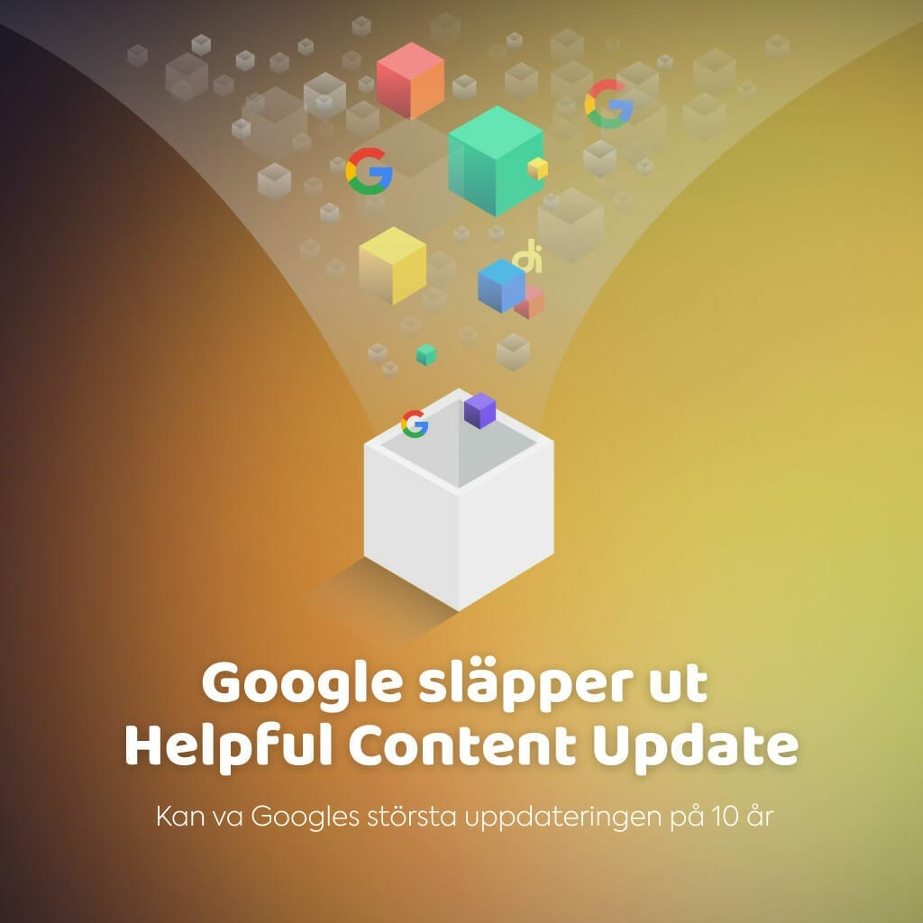 Google släpper ut Helpful Content Update