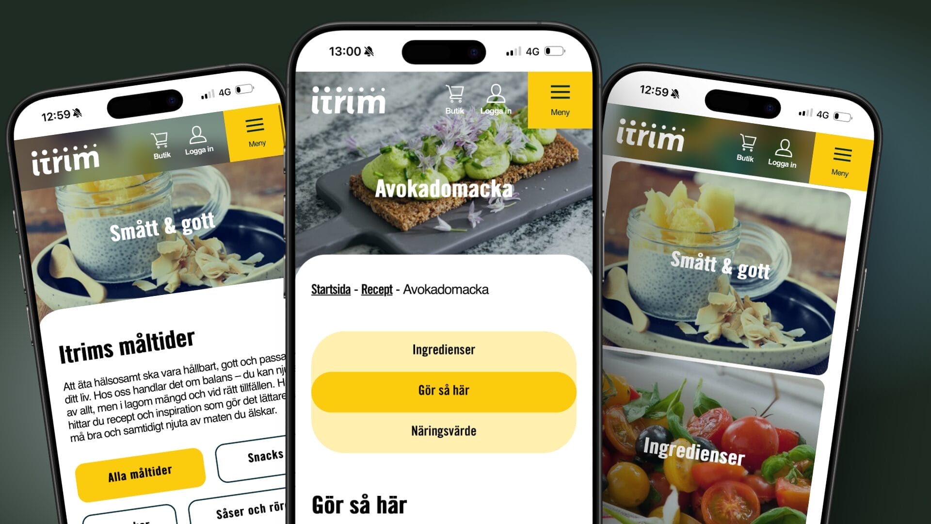 Lansering av Itrims nya webbsida